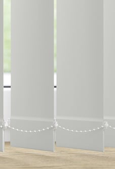 Trinity (Blackout), Light Grey - Vertical Blind Slats